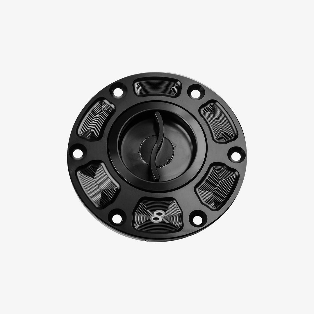 Bonamici Racing Tank Cap - Triumph Daytona - Street Triple - Speed Triple - Black