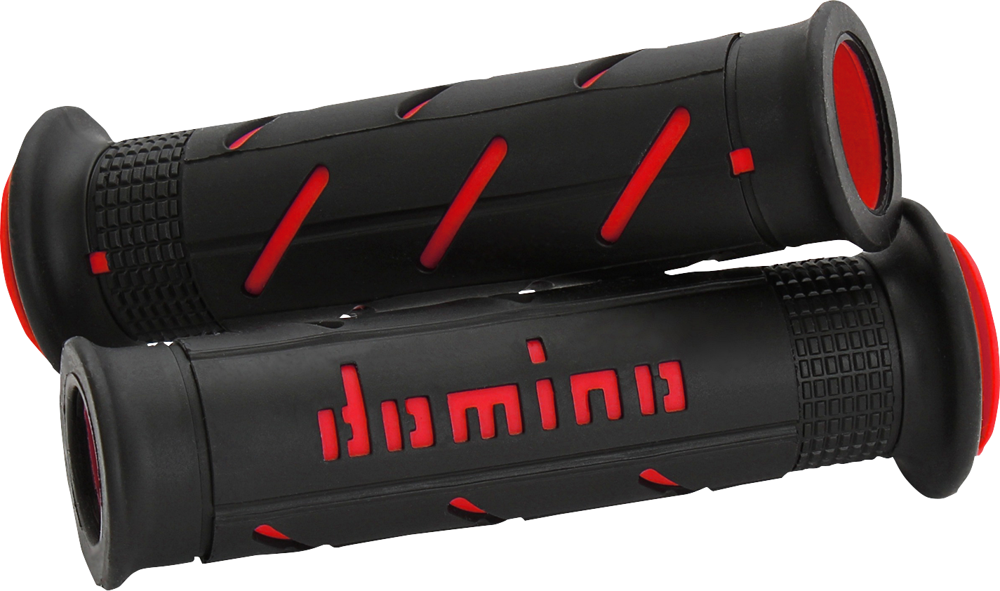 Domino XM2 Grips - Black/Red
