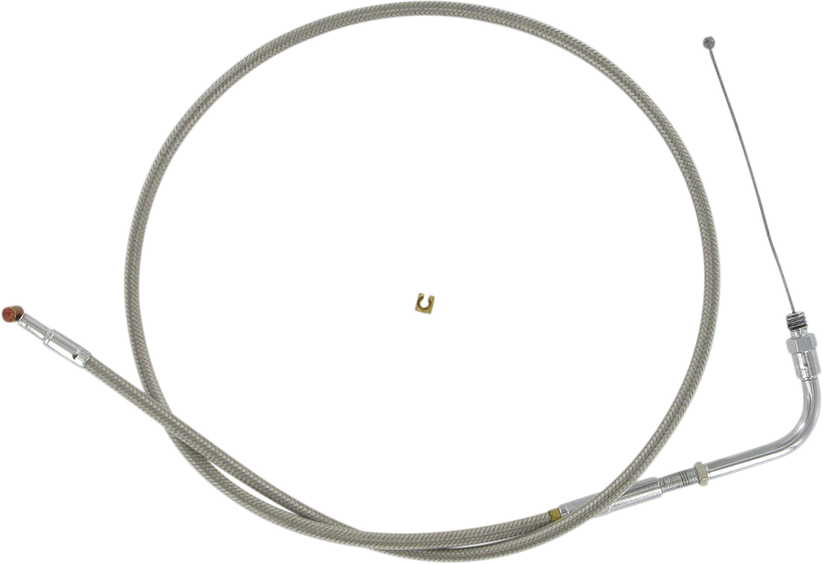 Barnett Stainless Steel Throttle Cable - '81-'89
