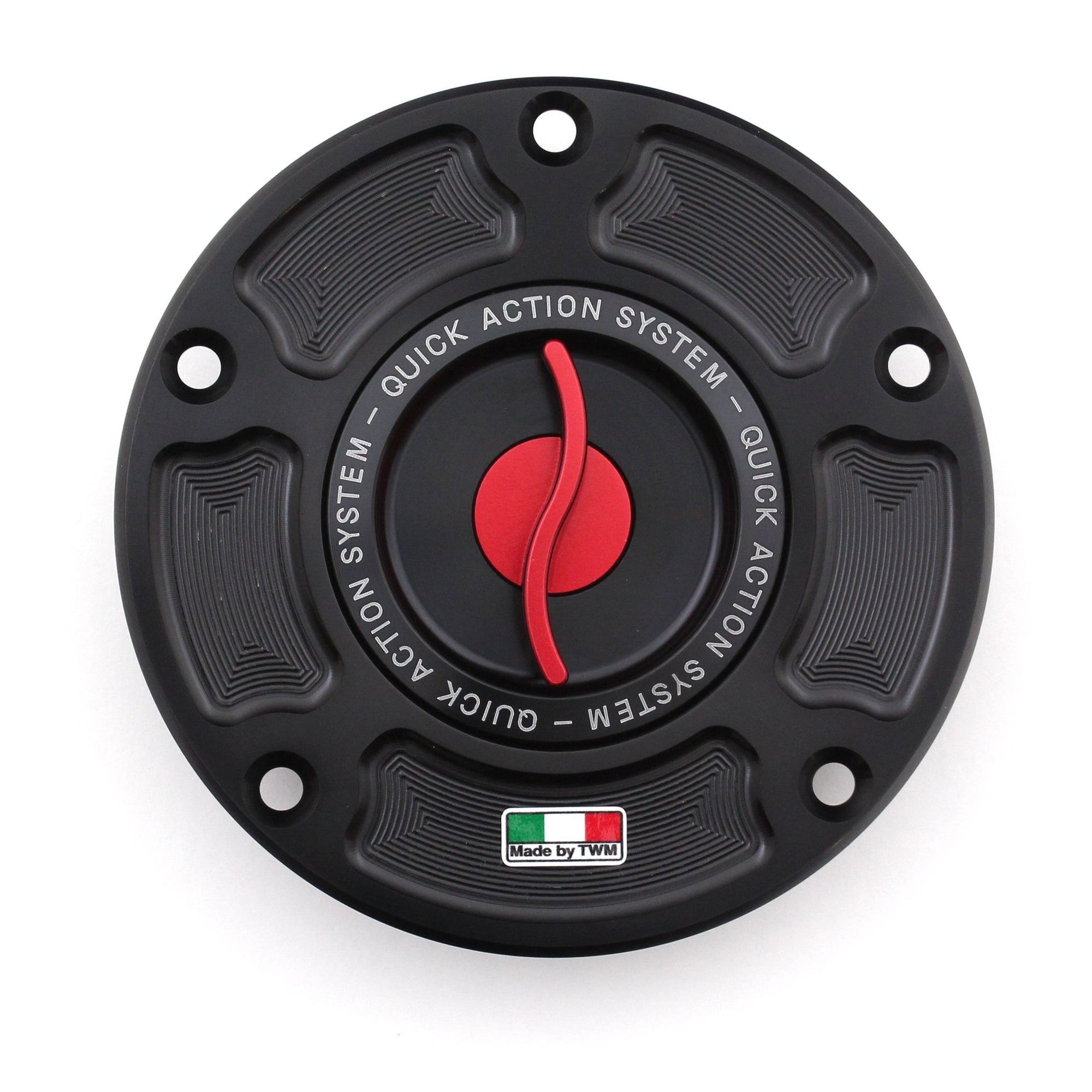 TWM Quick Action CNC Aluminum Gas Cap for Ducati - TDPR.06