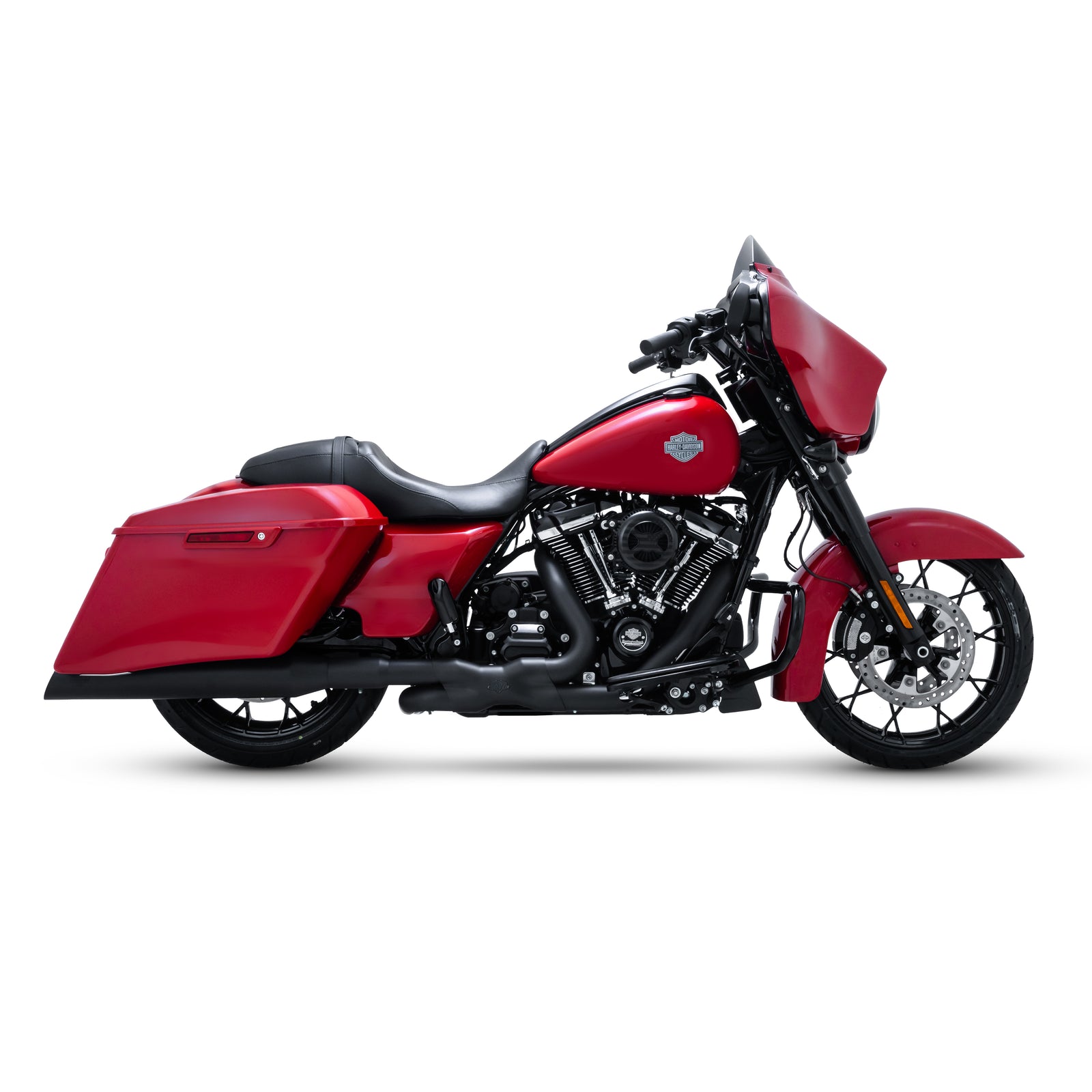 Vance & Hines Power Duals Head Pipe - Black