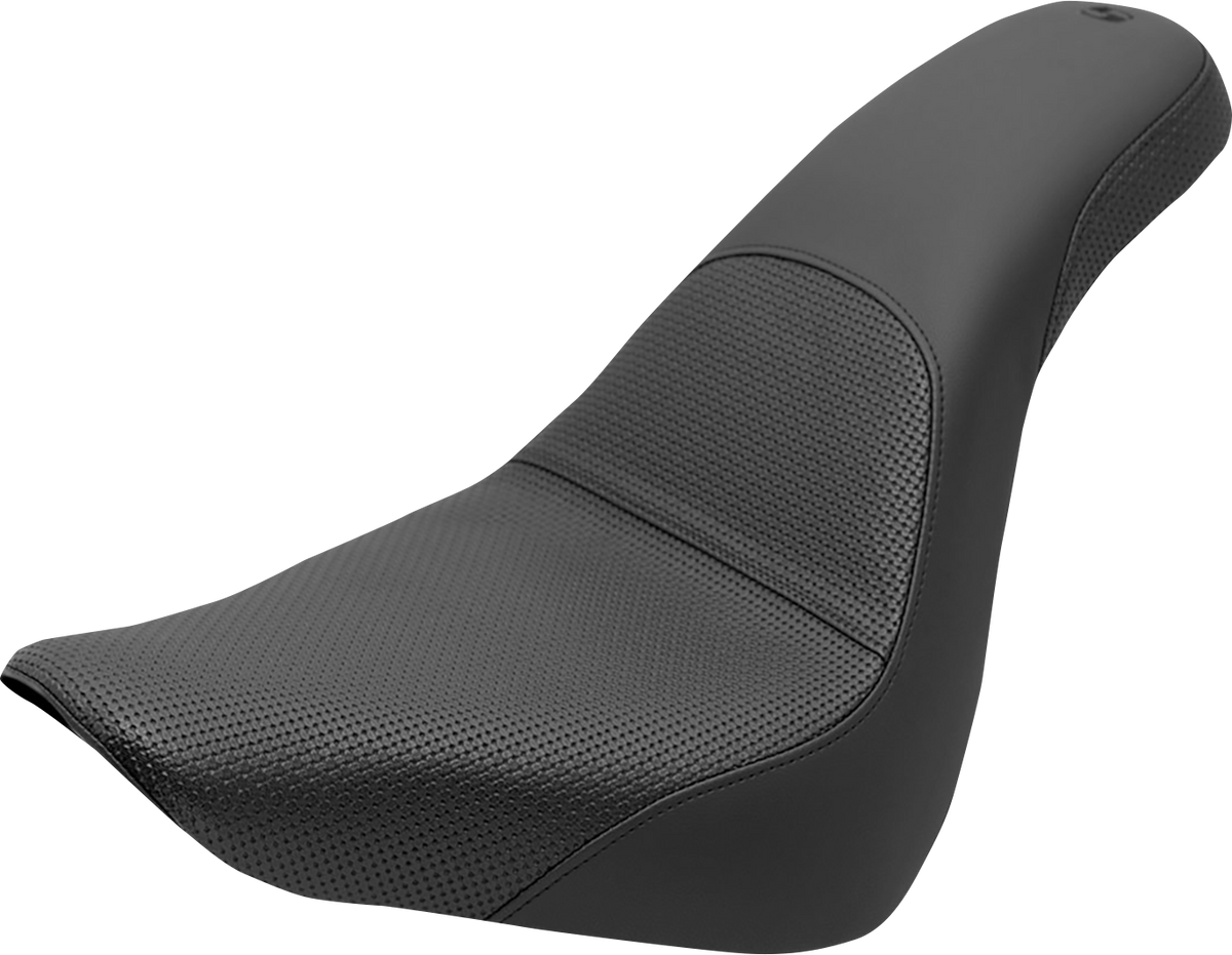 Saddlemen Profiler™ Basketweave Seat - Black - FL/FX '18-'24