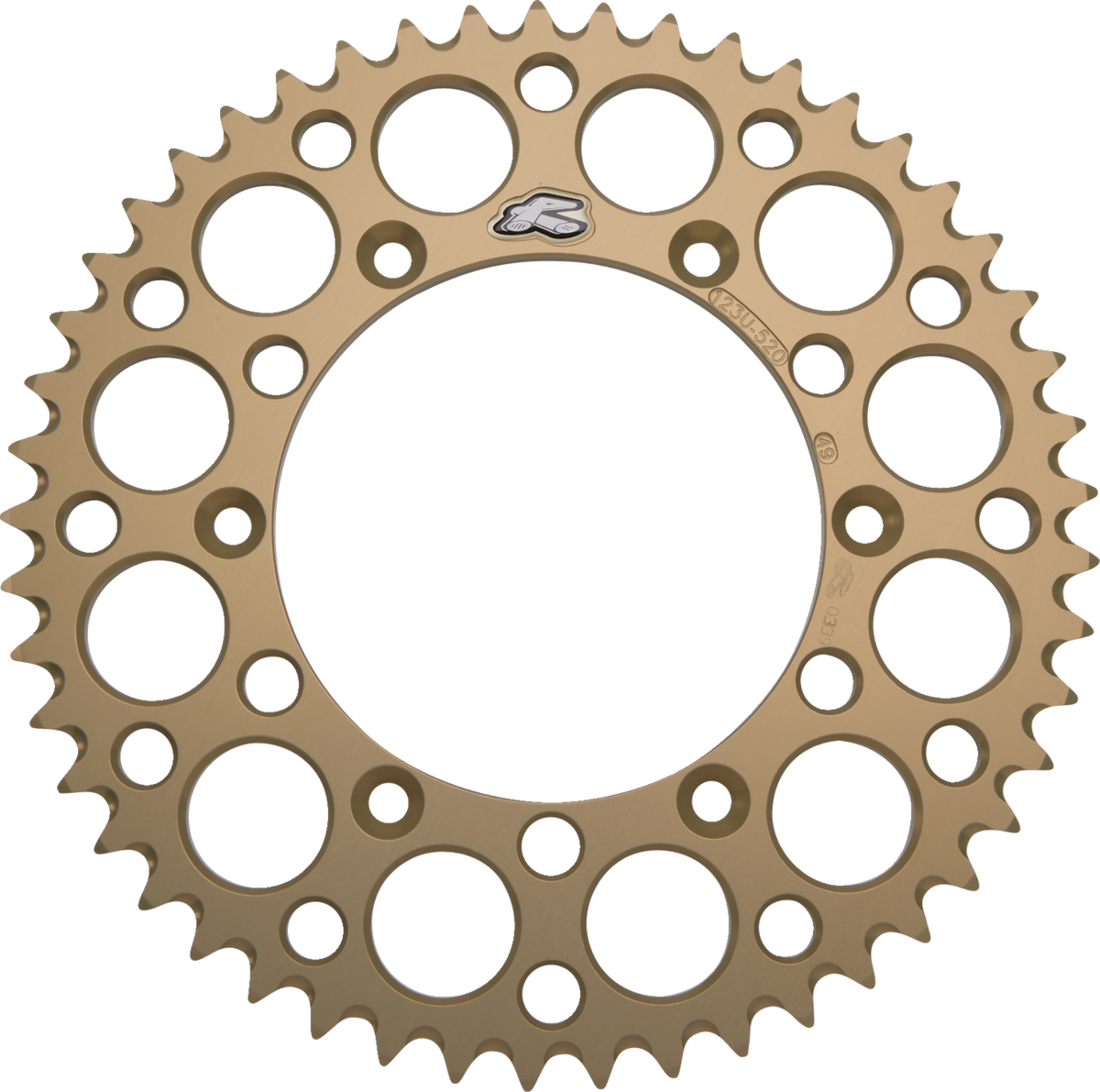 Renthal Rear Sprocket - Aluminum - 49 Tooth - Suzuki