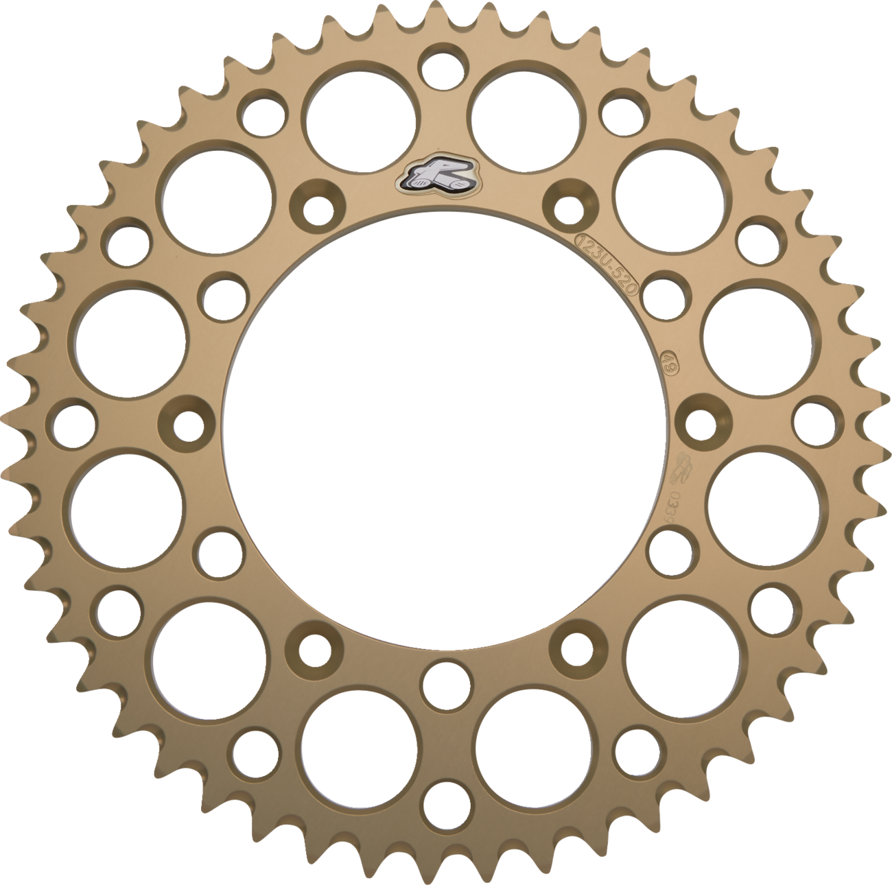 Renthal Rear Sprocket - Aluminum - 49 Tooth - Suzuki