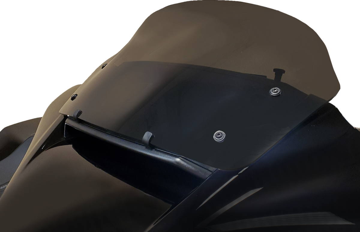 Wind Vest Windshield - 10-1/2" - Dark Smoke - FLHX, FLHXSE