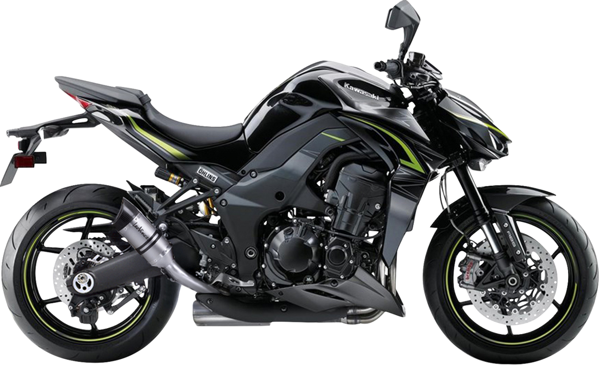 LeoVince LV Pro Slip-On Muffler - Stainless Steel/Carbon Fiber - Ninja 1000