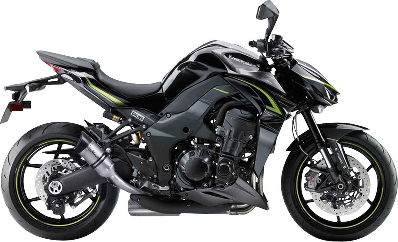 LeoVince LV Pro Slip-On Muffler - Stainless Steel/Carbon Fiber - Ninja 1000