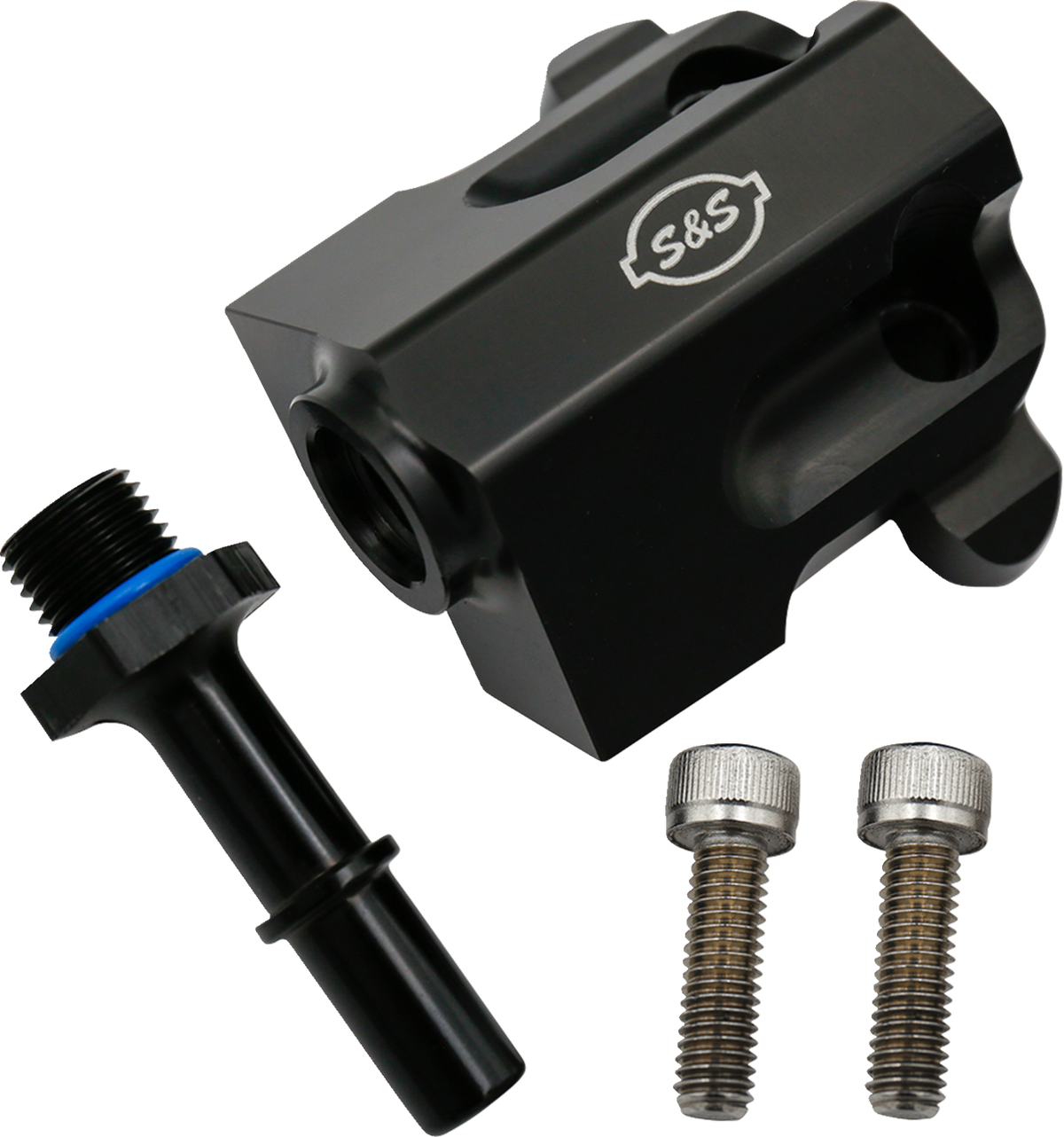 S&amp;S Cycle Replacement Fuel Rail Kit - Black - M8 Touring