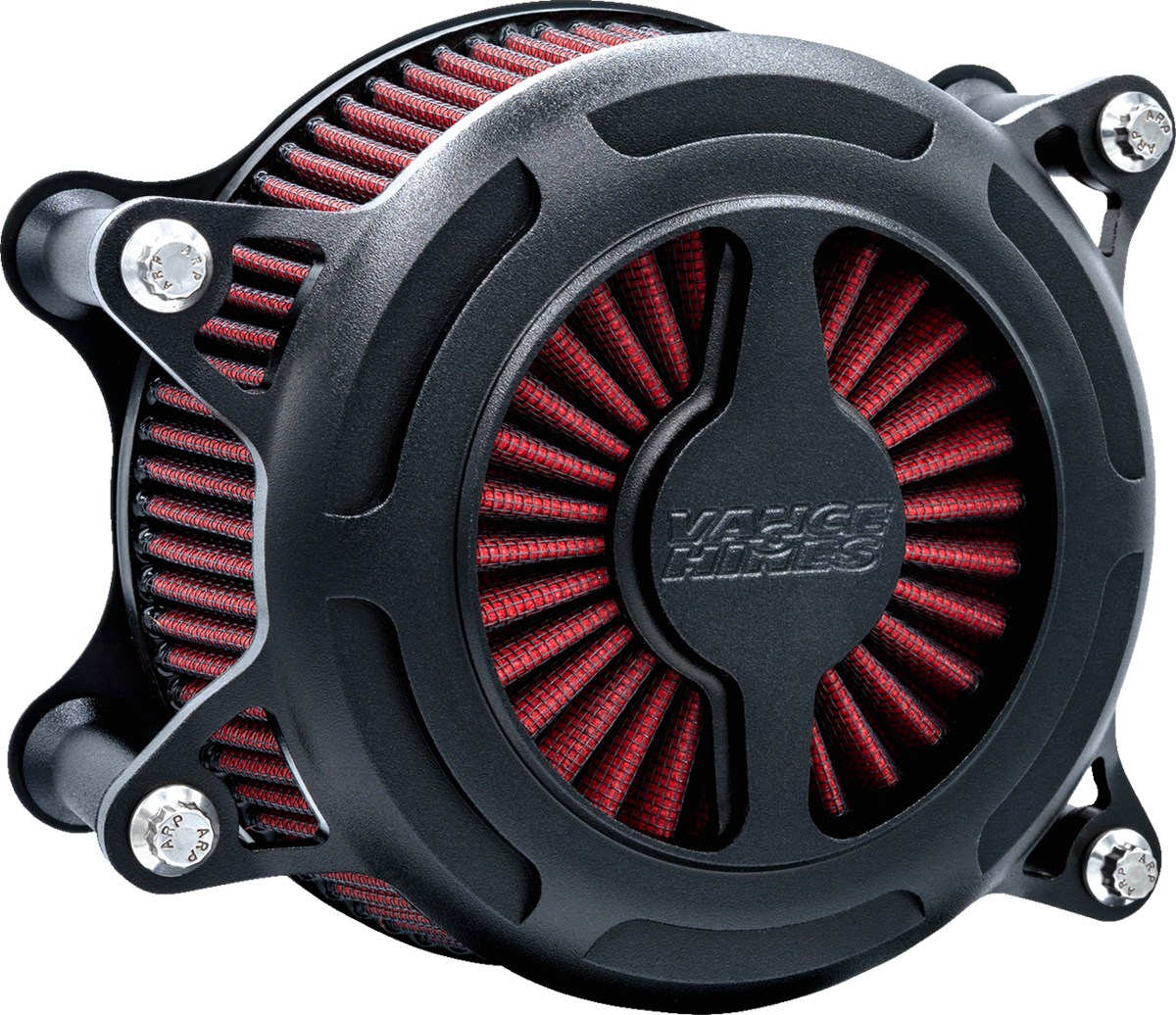 Vance &amp; Hines VO2 Blade Air Intake - Black Wrinkle