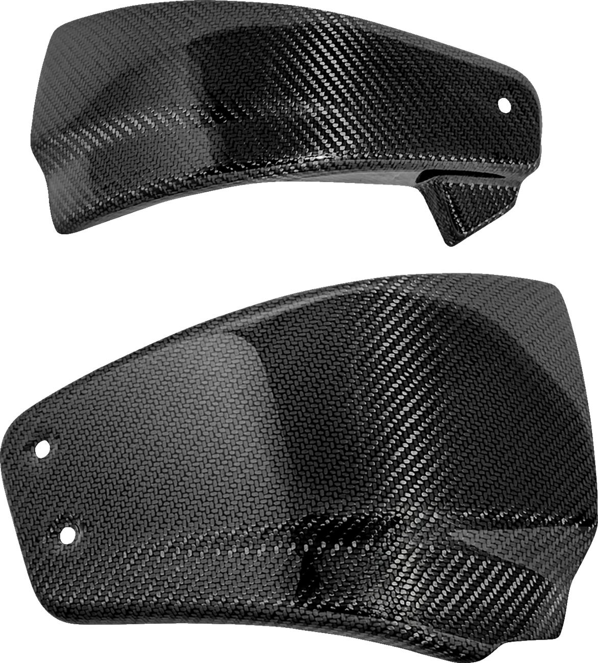 Saddlemen Side Cover - Carbon Fiber/Gloss
