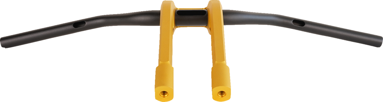 Performance Machine (PM) Phatbar & Riser Kit - Internal Wiring - 9" - Gold Ops