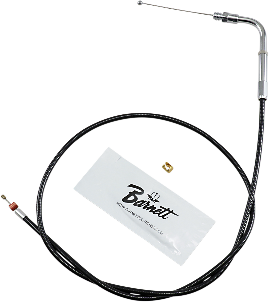 Barnett Black Vinyl Throttle Cable - 34" Length