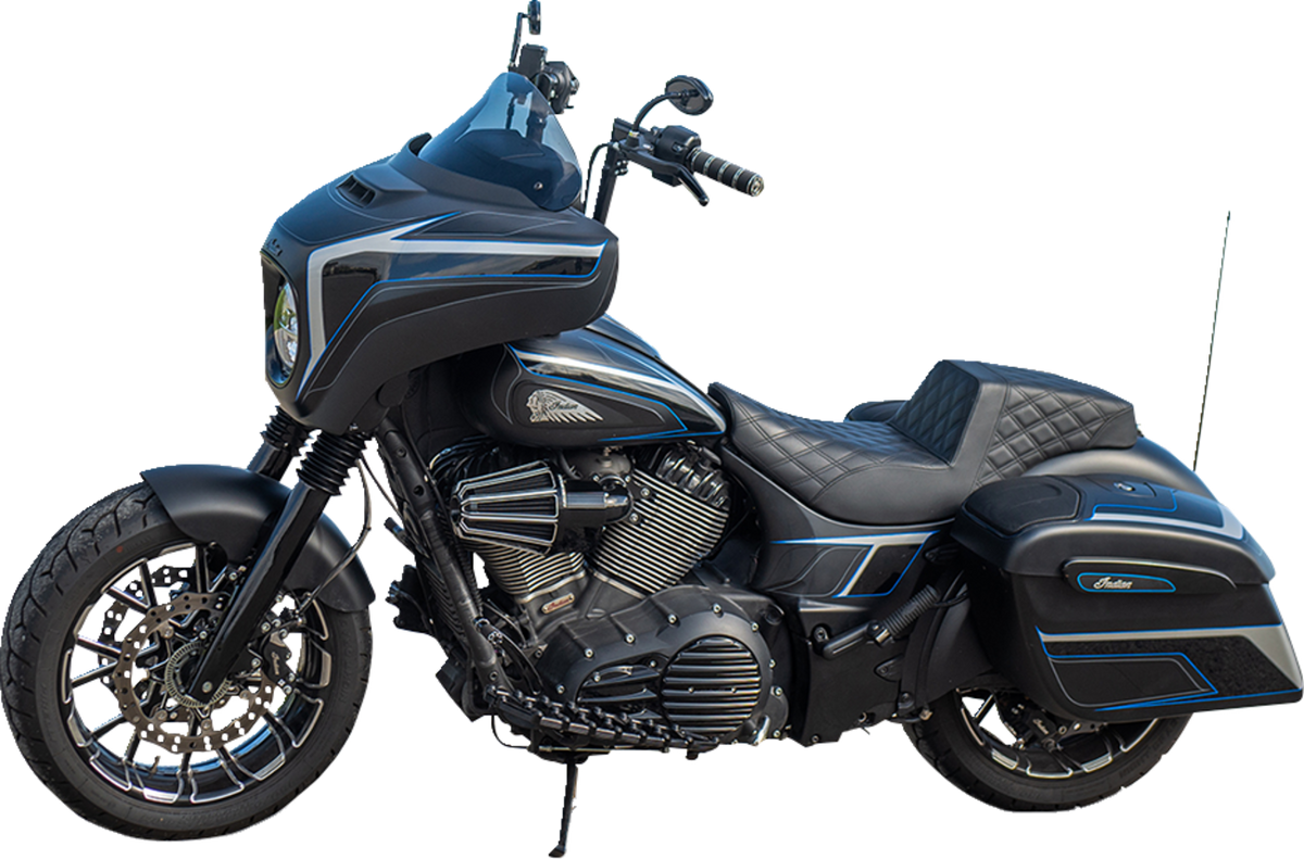 Arlen NESS Pro Short Fat Front Fender - Indian - Chief
