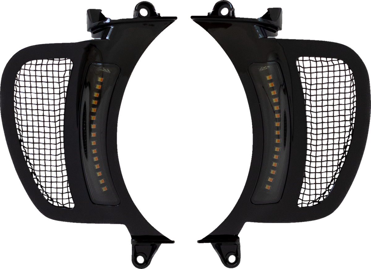 Custom Dynamics Genesis® 4 Dynamic LED Road Glide® Vent Inserts