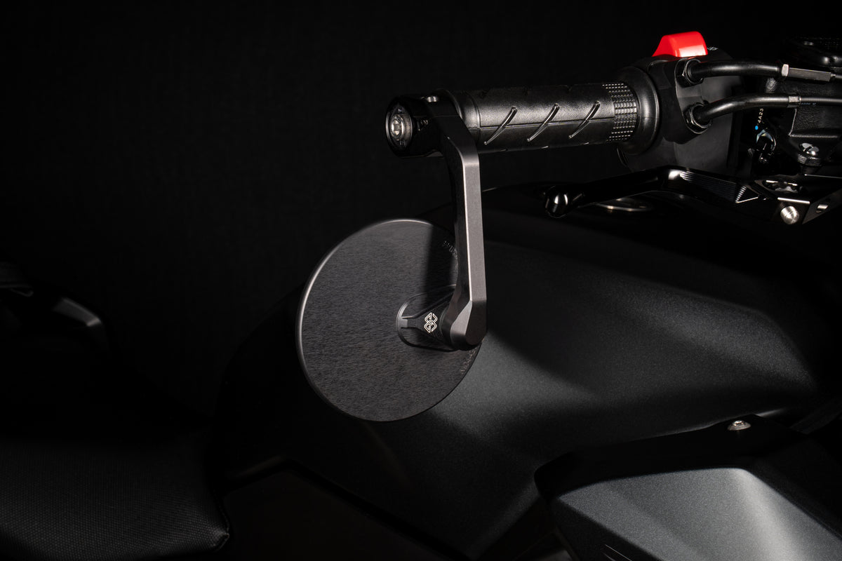 Gilles Tooling MOON Handlebar End Mirror Round