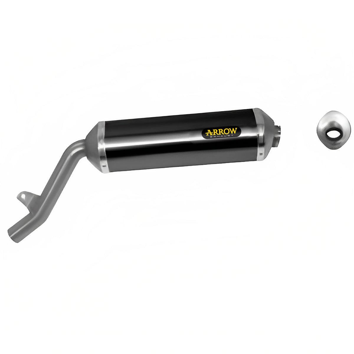 Arrow 72606AON Race-Tech Approved Aluminium Dark Slip On