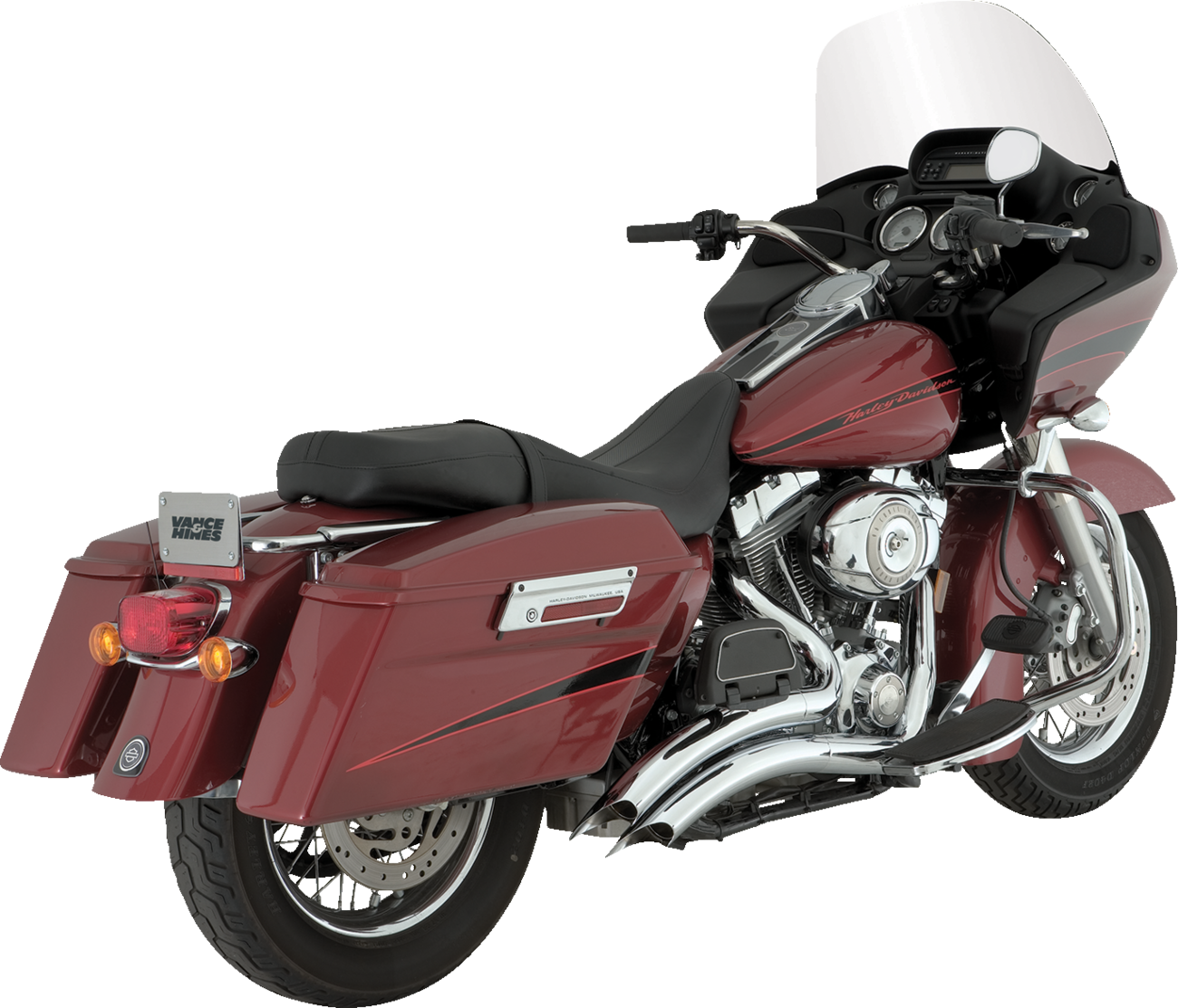 Vance & Hines Big Radius Exhaust System - Chrome