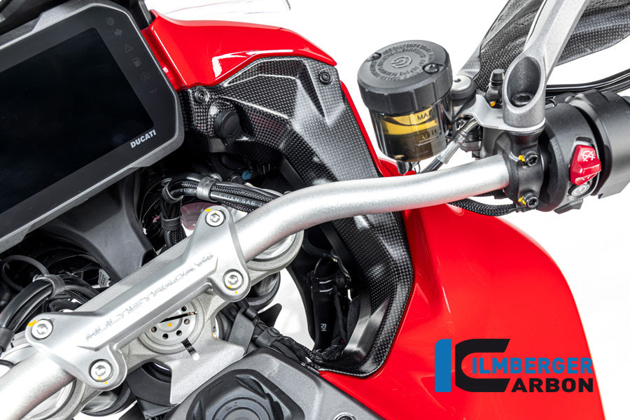 Ilmberger Carbon Cover Near The Instruments Right Side Matt Multistrada V4
