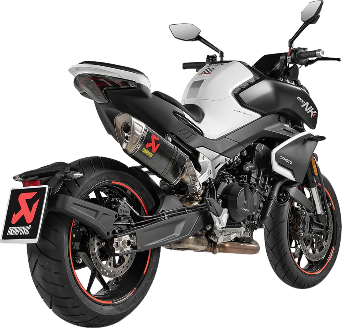 Akrapovic Slip-On Line Muffler - Carbon Fiber - CF Moto 800NK