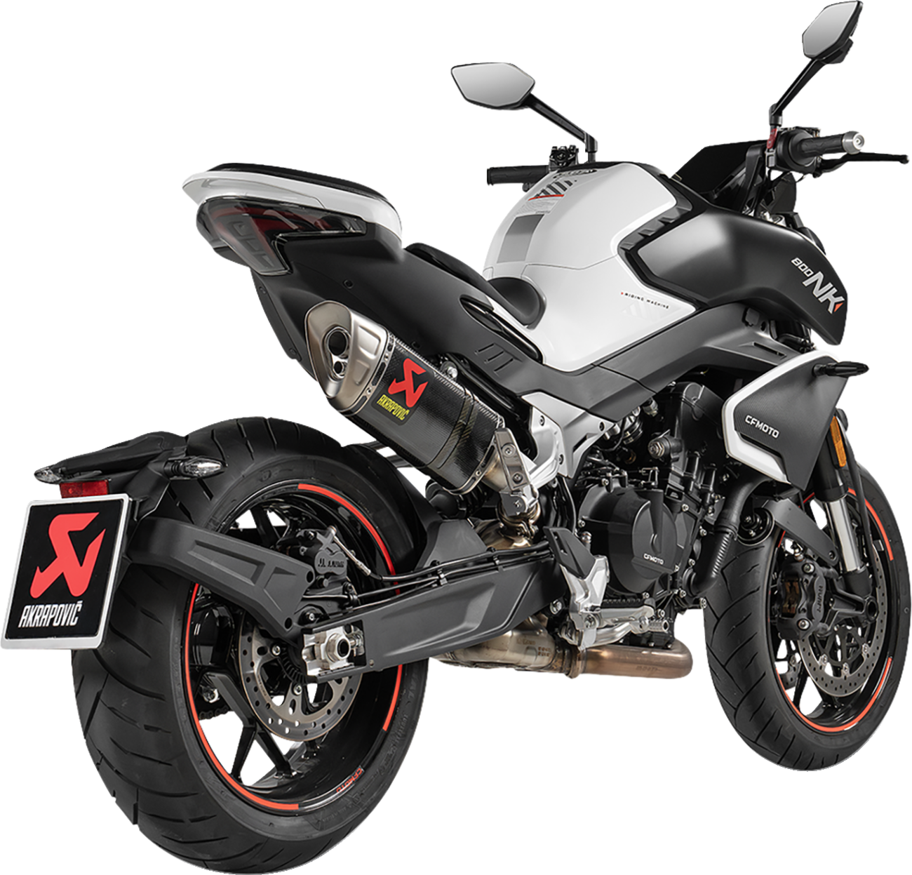 Akrapovic Slip-On Line Muffler - Carbon Fiber - CF Moto 800NK