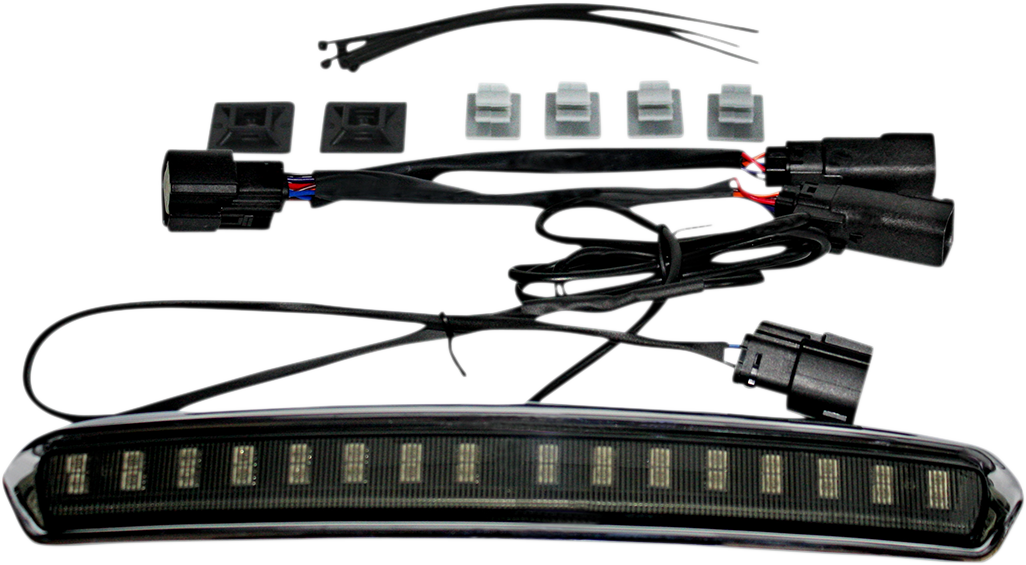 Custom Dynamics Tour Pack Lid Light - Chrome/Smoke