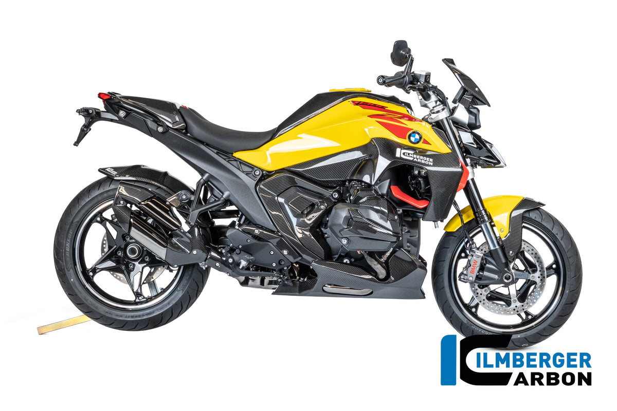 Ilmberger Carbon Exhaust Heat Shield Kit BMW R 1300 R - Gloss / Twill