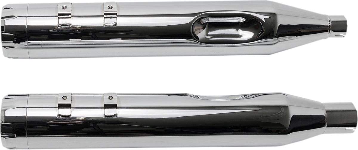 S&S Cycle 4-1/2" MK45 Performance Mufflers - Chrome Thruster