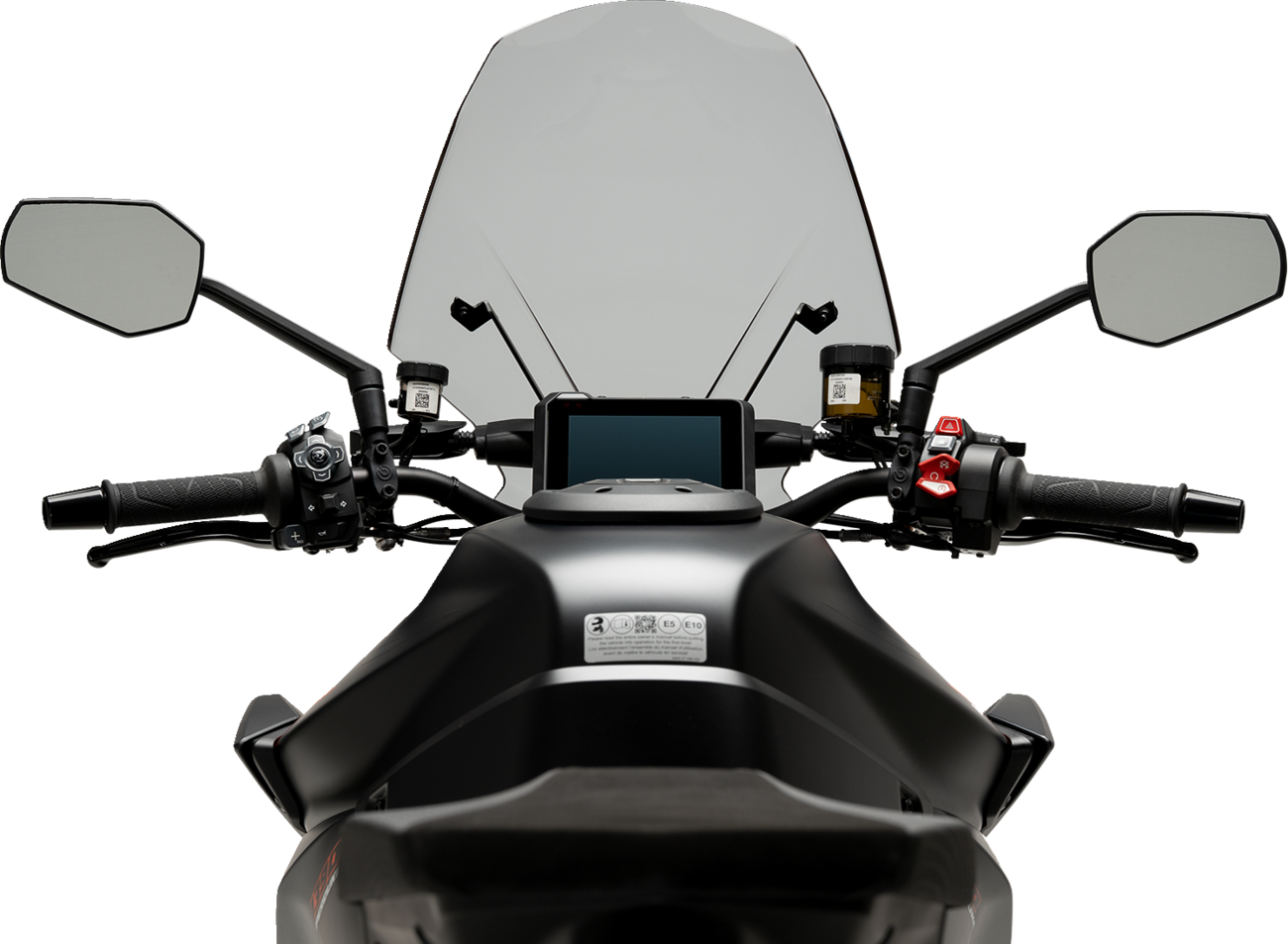 PUIG HI-Tech Parts New Generation Windscreen - Smoke - 1390 Super Duke
