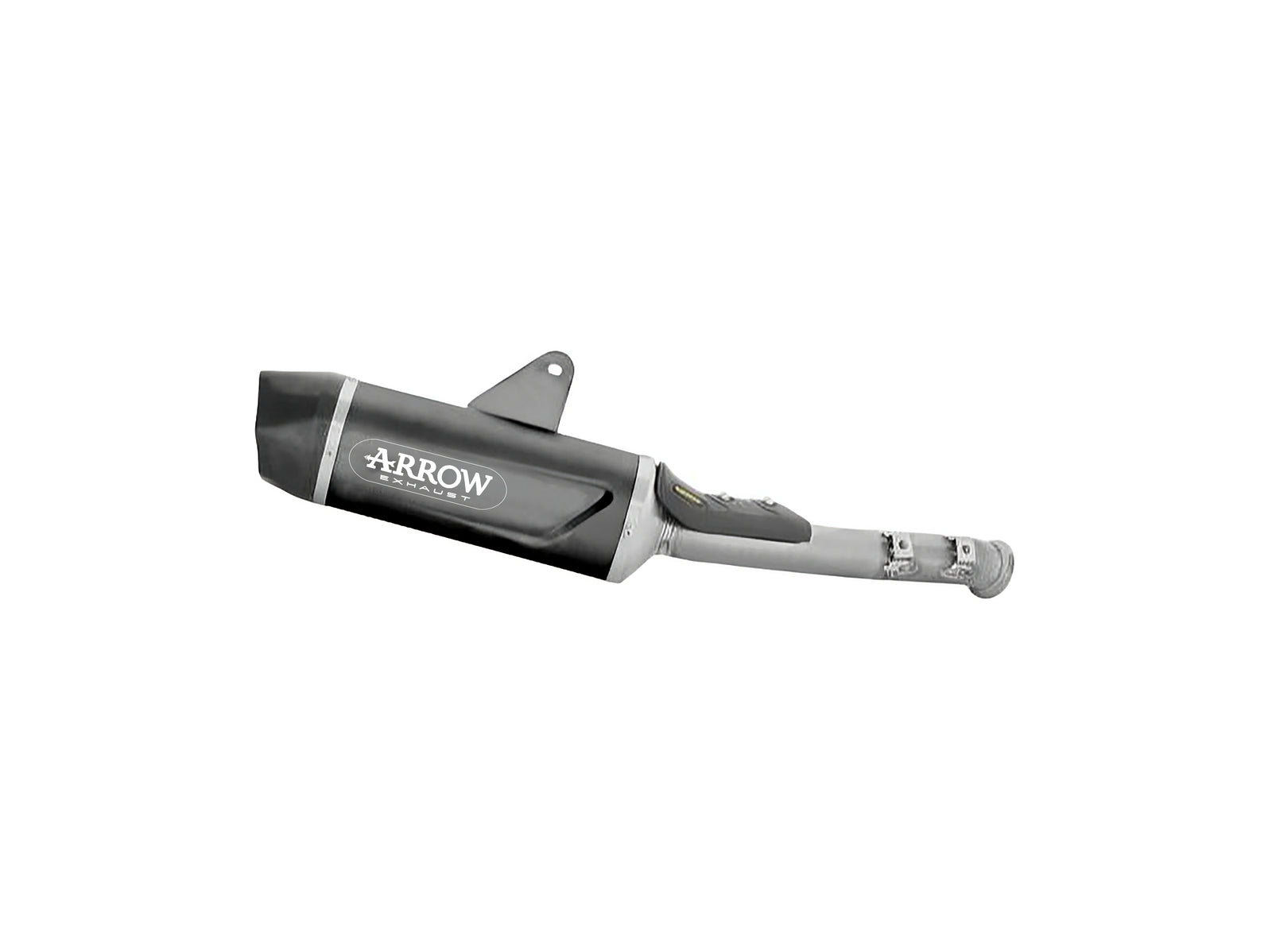 Arrow 71992AKN Indy Race Evo Aluminium Dark Slip On With Carbon End Cap