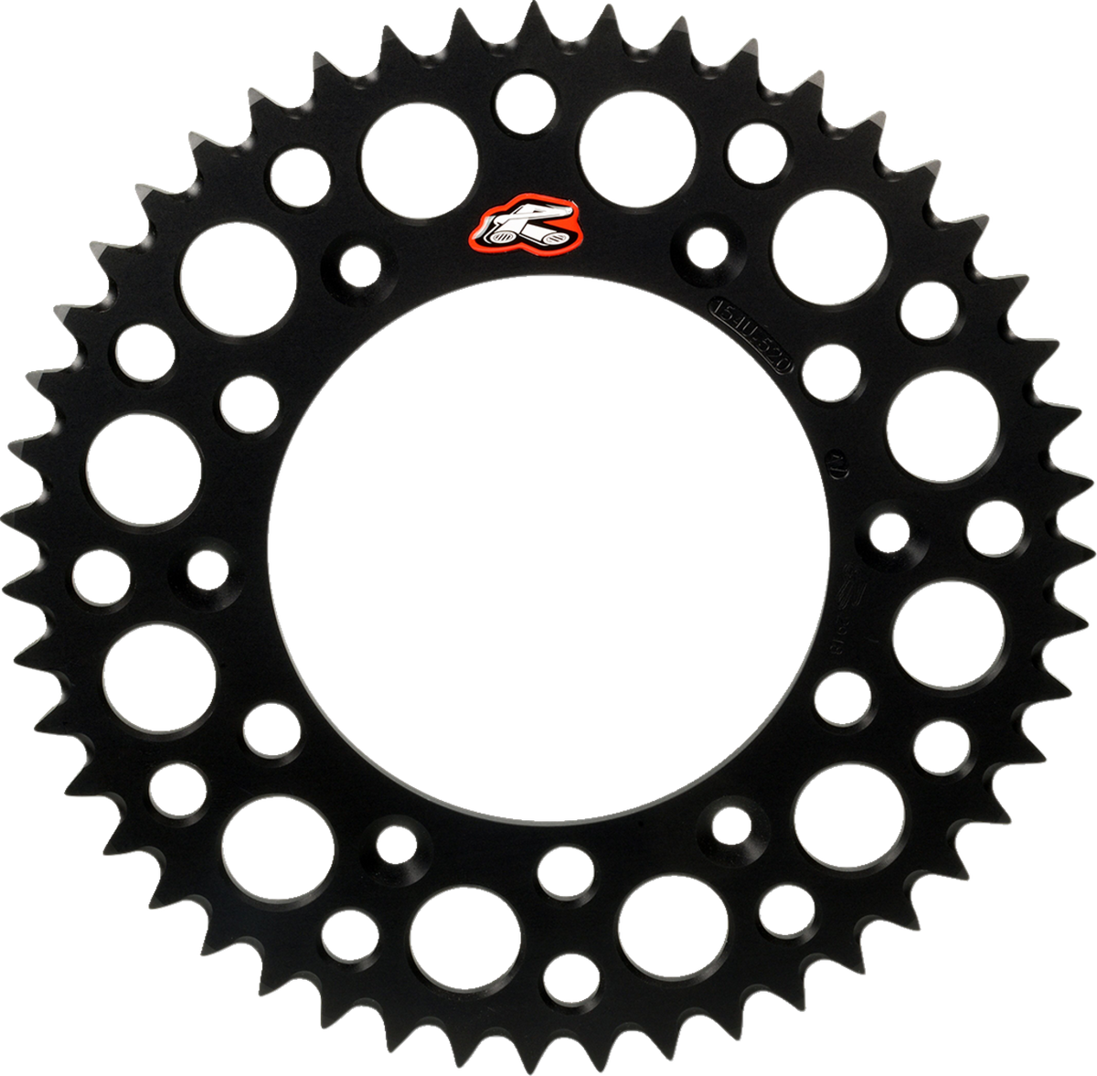 Renthal Rear Sprocket - Aluminum - 48 Tooth - Black - Honda