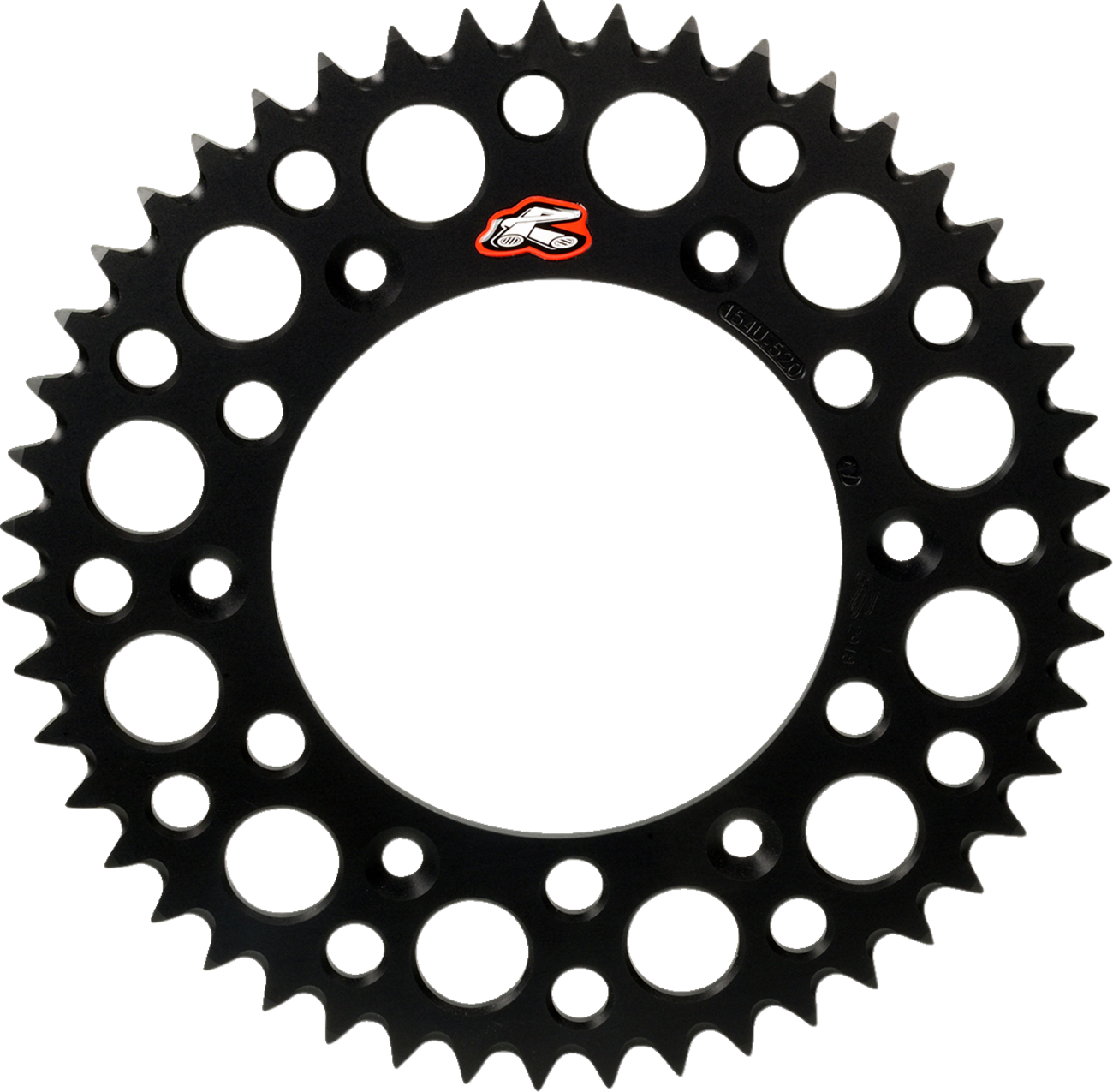 Renthal Rear Sprocket - Aluminum - 48 Tooth - Black - Honda