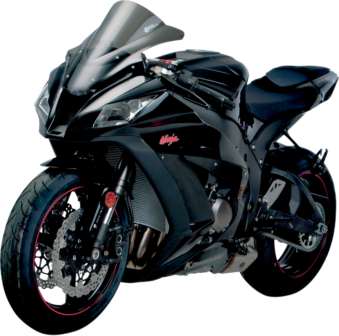 Zero Gravity Double Bubble Windscreen - Smoke - ZX10