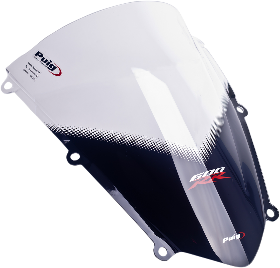 PUIG HI-Tech Parts Race Windscreen - 13-3/8" - Clear - CBR600RR