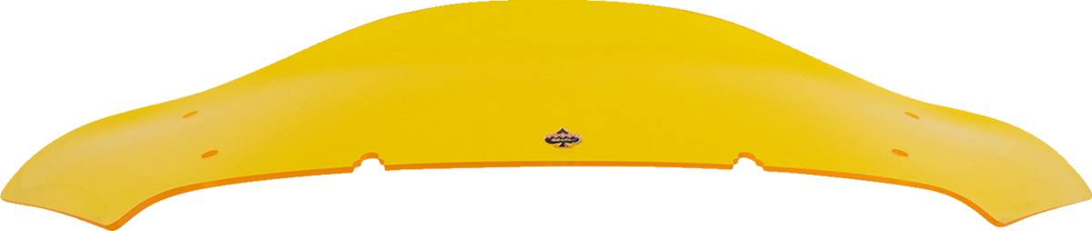 Klock Werks Kolor Flare™ Windshield - 6-1/2" - Yellow - FLHX