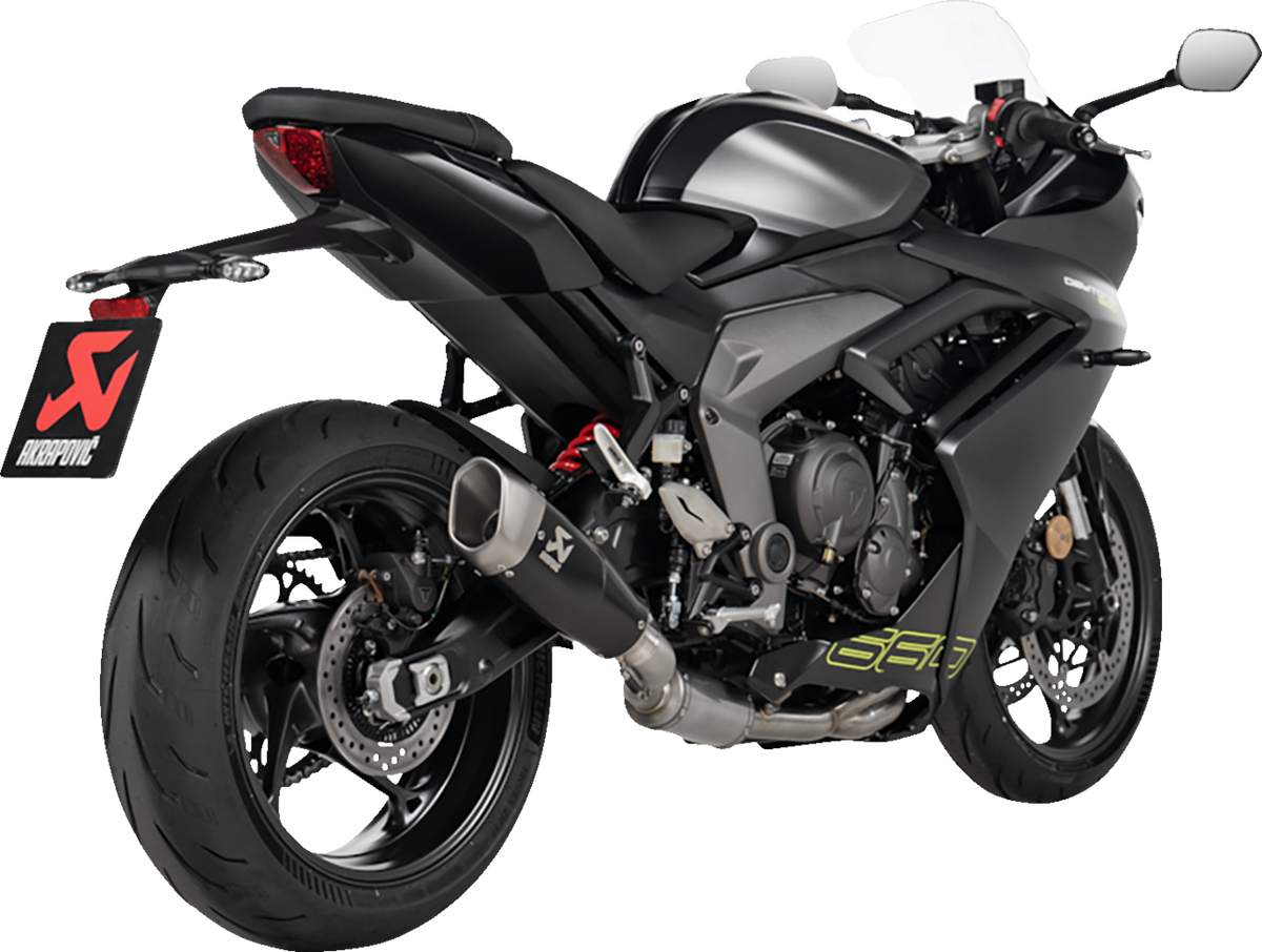 Akrapovic Racing Line Exhaust System - Titanium - Tiger Sport 660