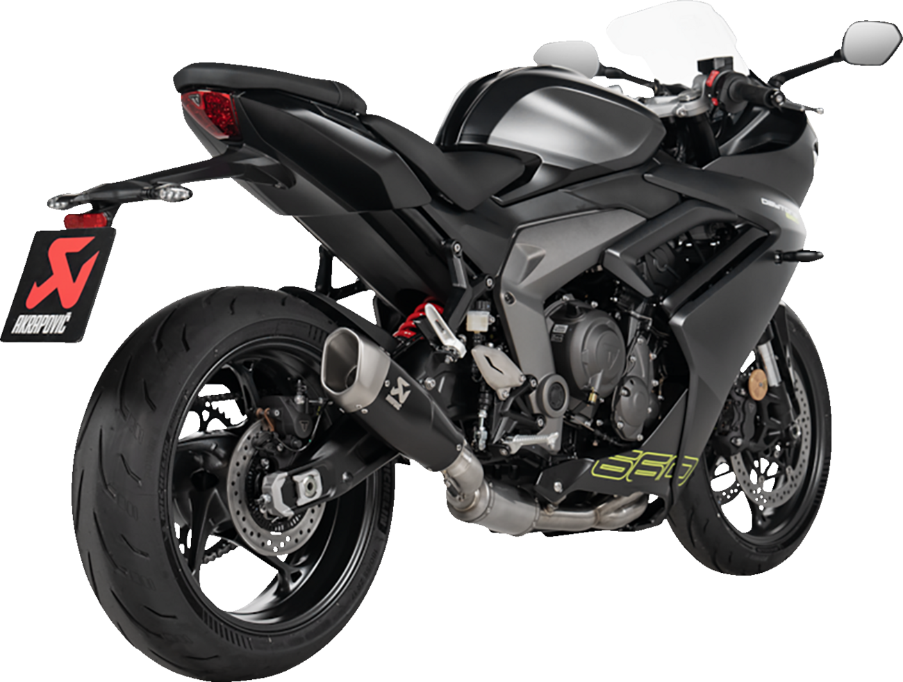 Akrapovic Racing Line Exhaust System - Titanium - Tiger Sport 660