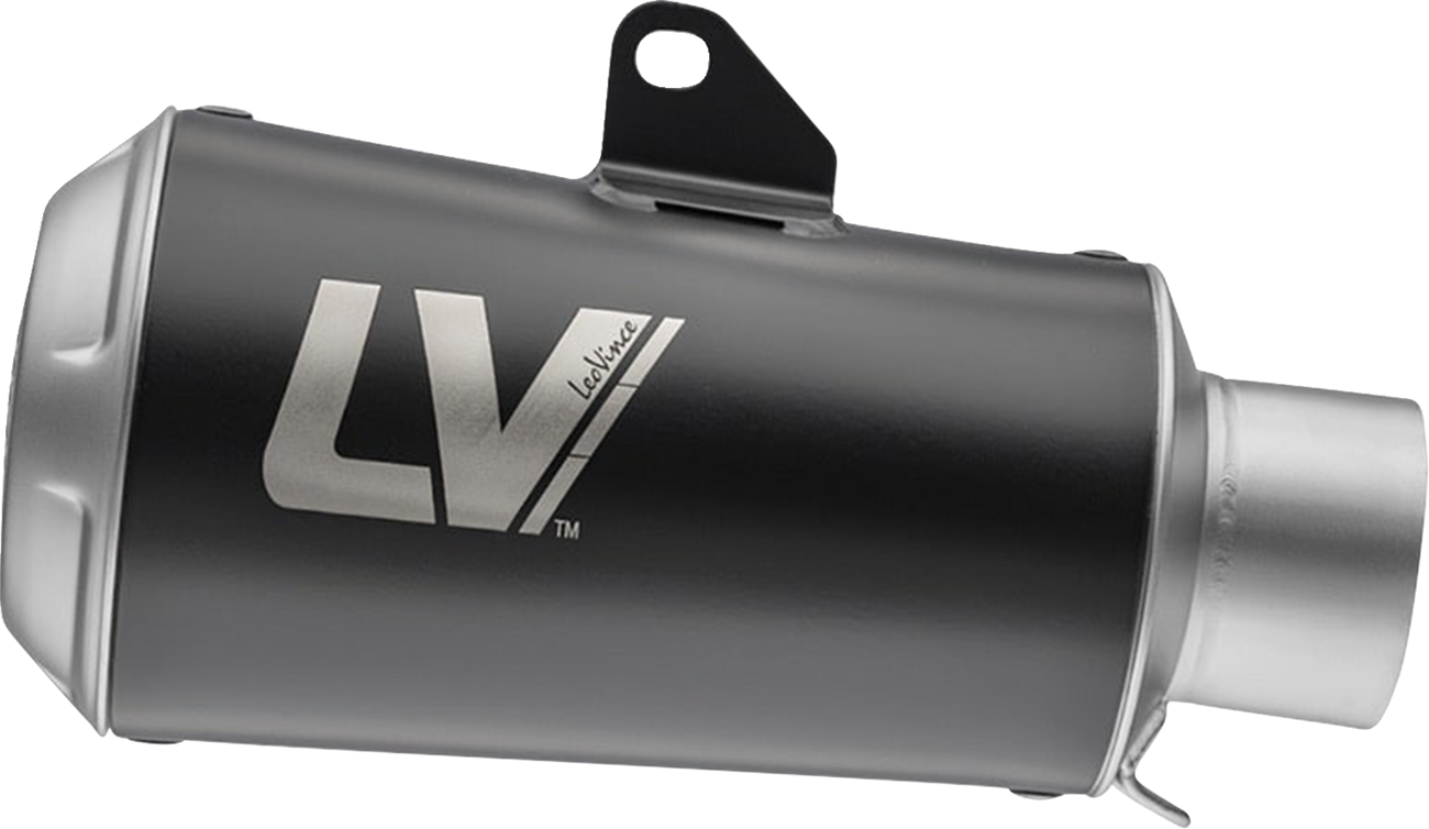LeoVince LV-10 Slip-On Muffler - Black / Ceramic / Matte