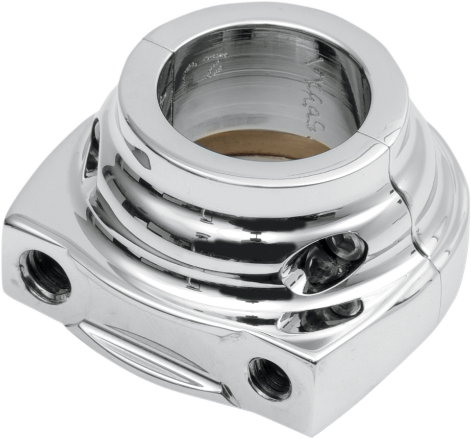 Performance Machine (PM) Throttle Housing - Thread-In Cable - Chrome