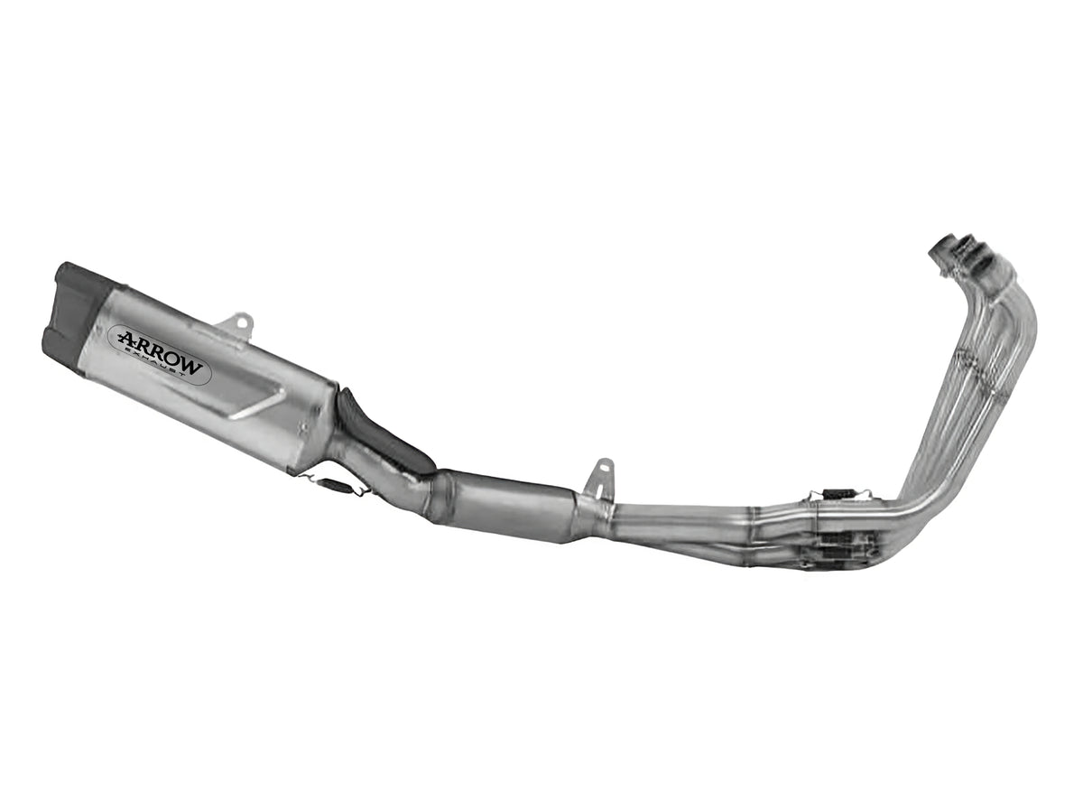 Arrow 71969PK Homologated Full System With Indy Race Evo Titanium Slip On