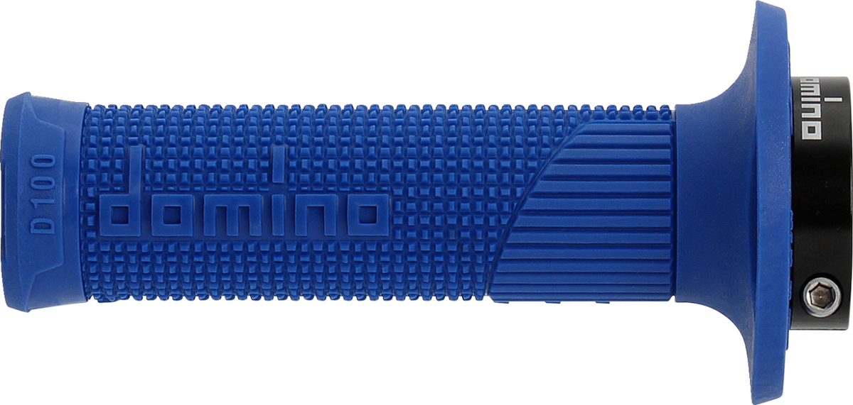 Domino D100 D-Lock Grips - Blue