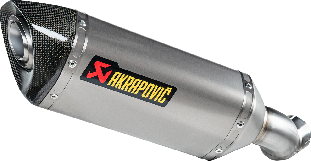 Akrapovic Slip-On Line Muffler - Titanium - ECE - Kawasaki Z900