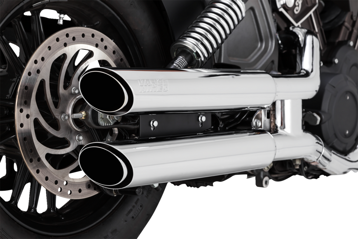 Vance & Hines Twin Slash 3" Slip-On Mufflers