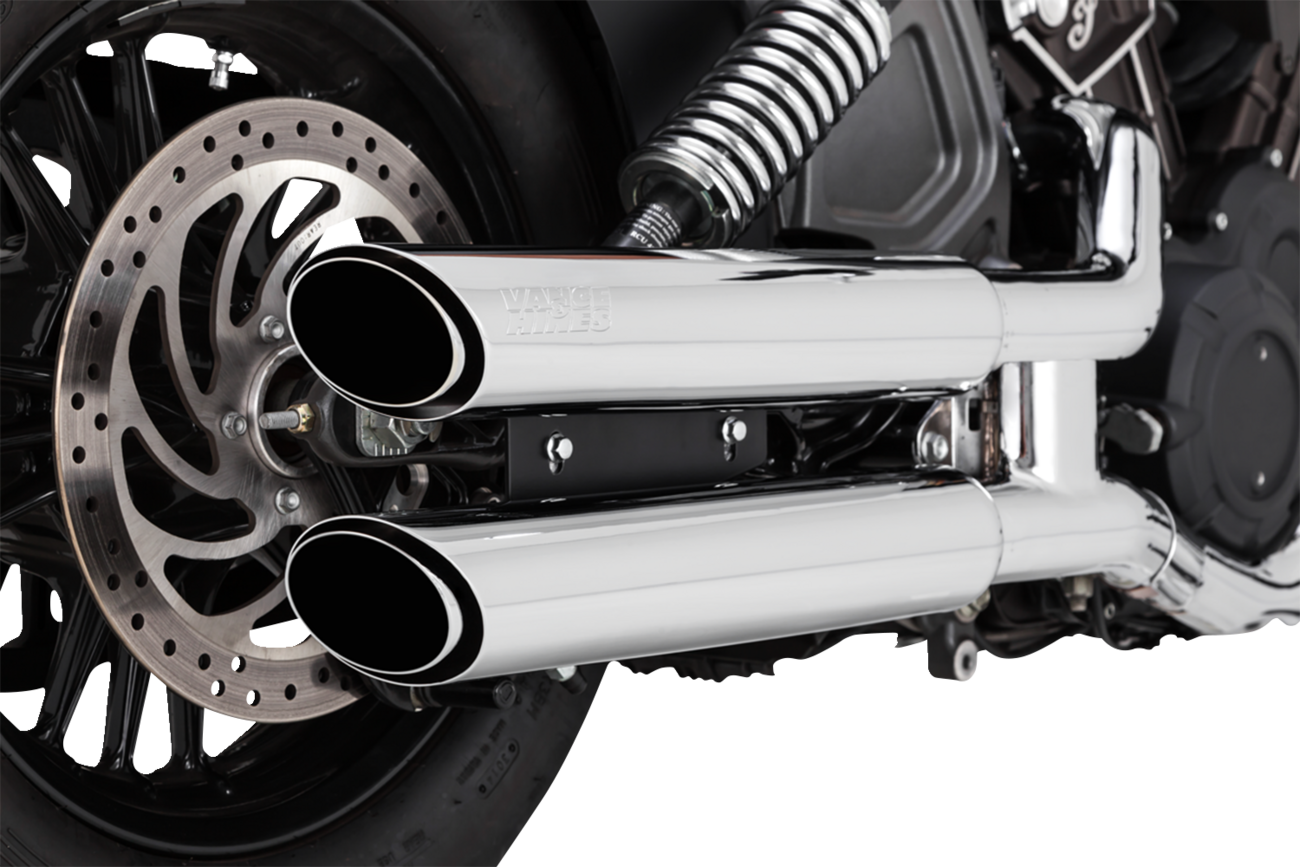 Vance & Hines Twin Slash 3" Slip-On Mufflers