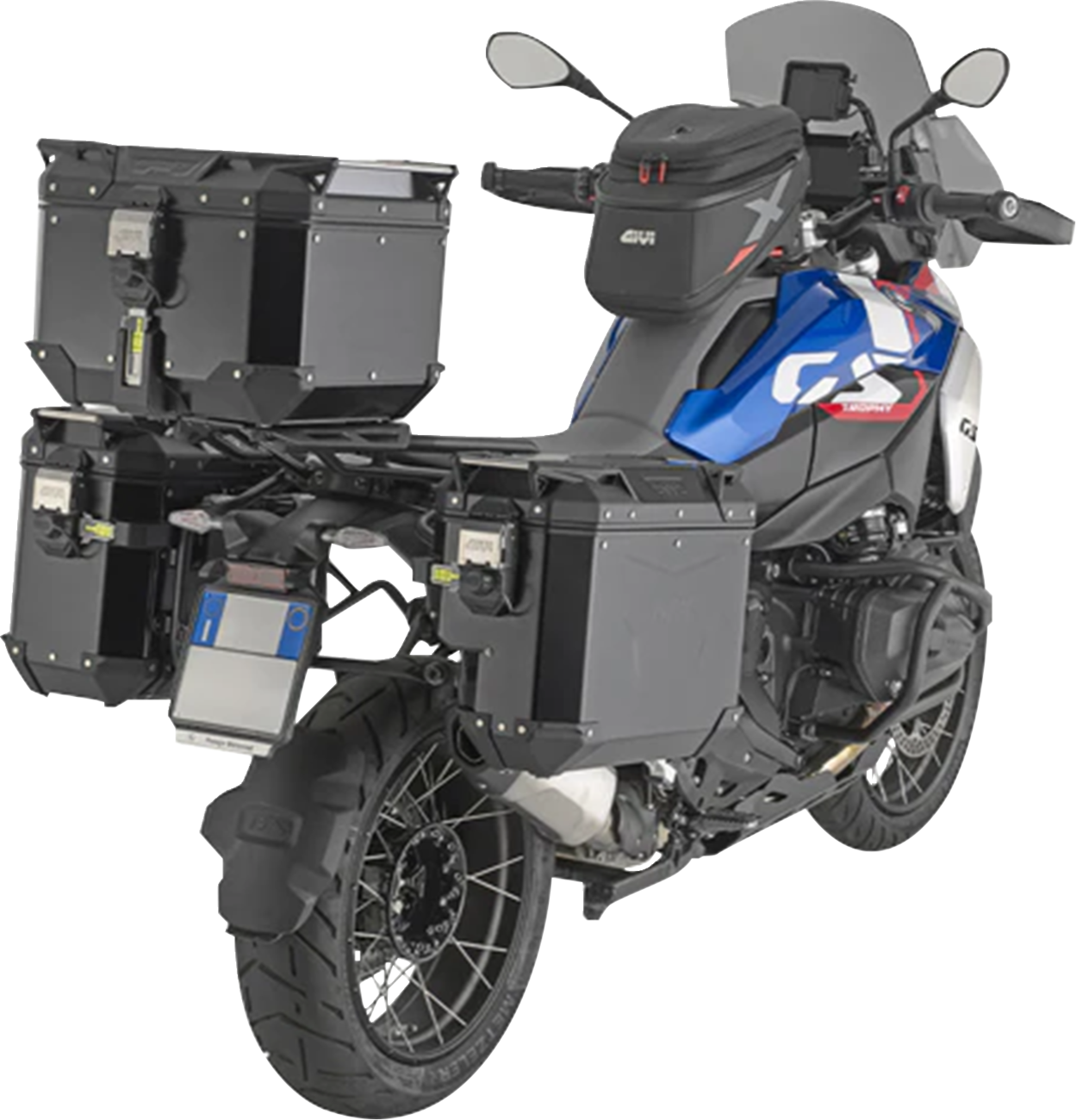 GIVI Outback Evo Top Case - 42 Liter - Black
