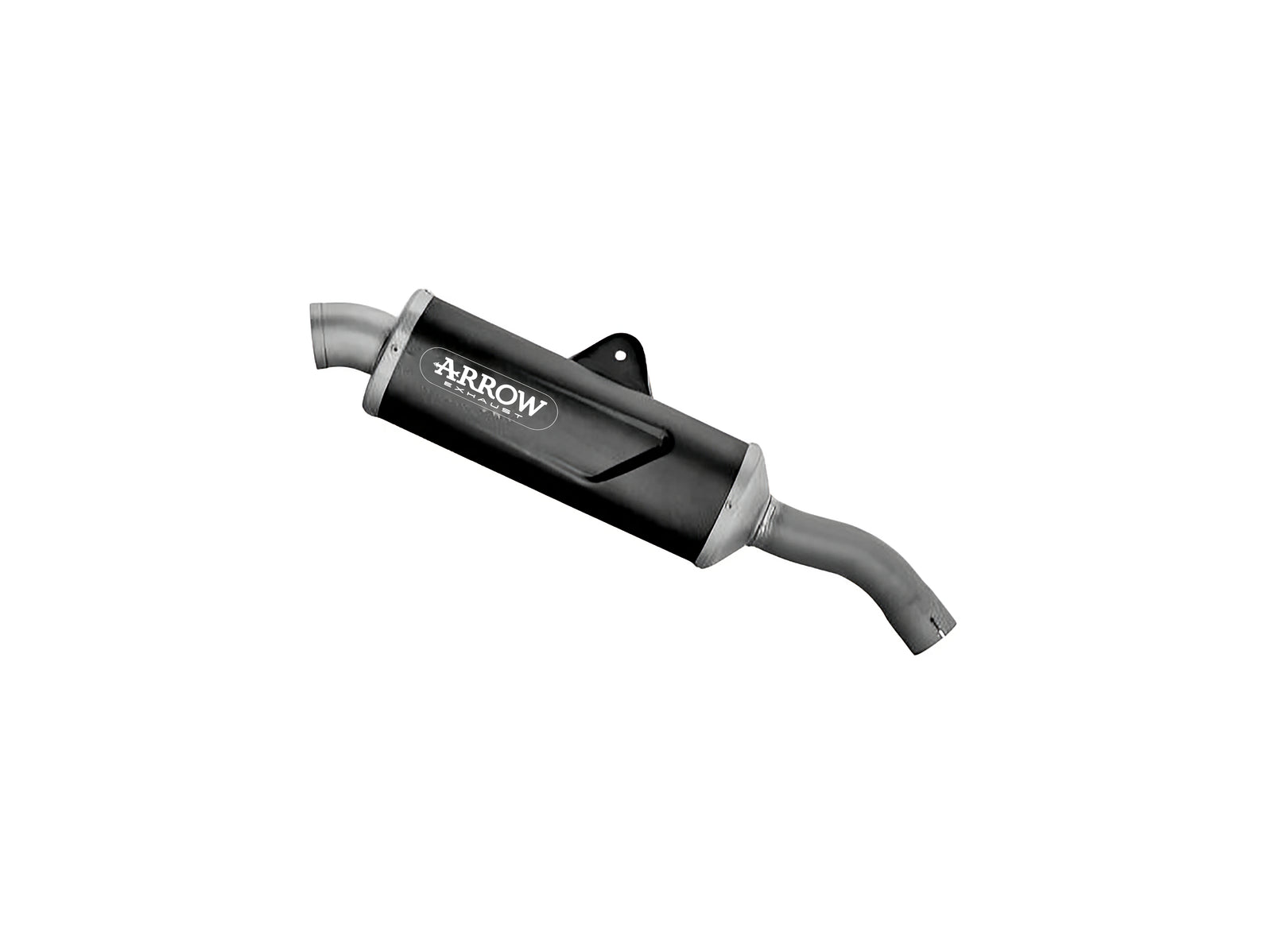 72653AON Indy Race Evo Aluminium Dark Slip On With Steel End Cap