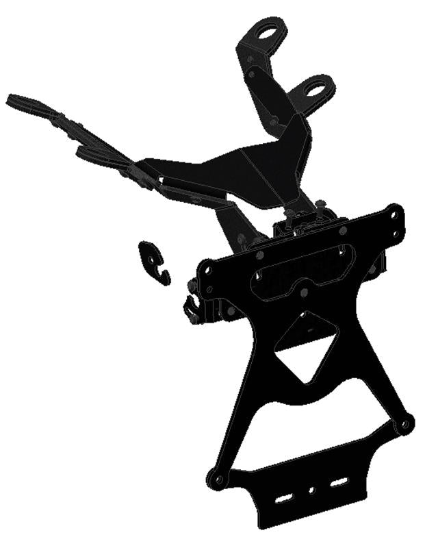 Ducabike DBK PRT07 - M821 Adjustable License Plate Holder Short