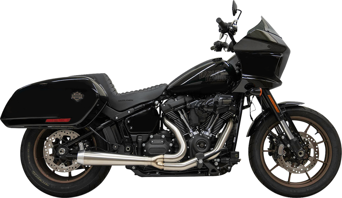 Bassani Xhaust 2-Into-1 Road Rage Exhaust System - Stainless