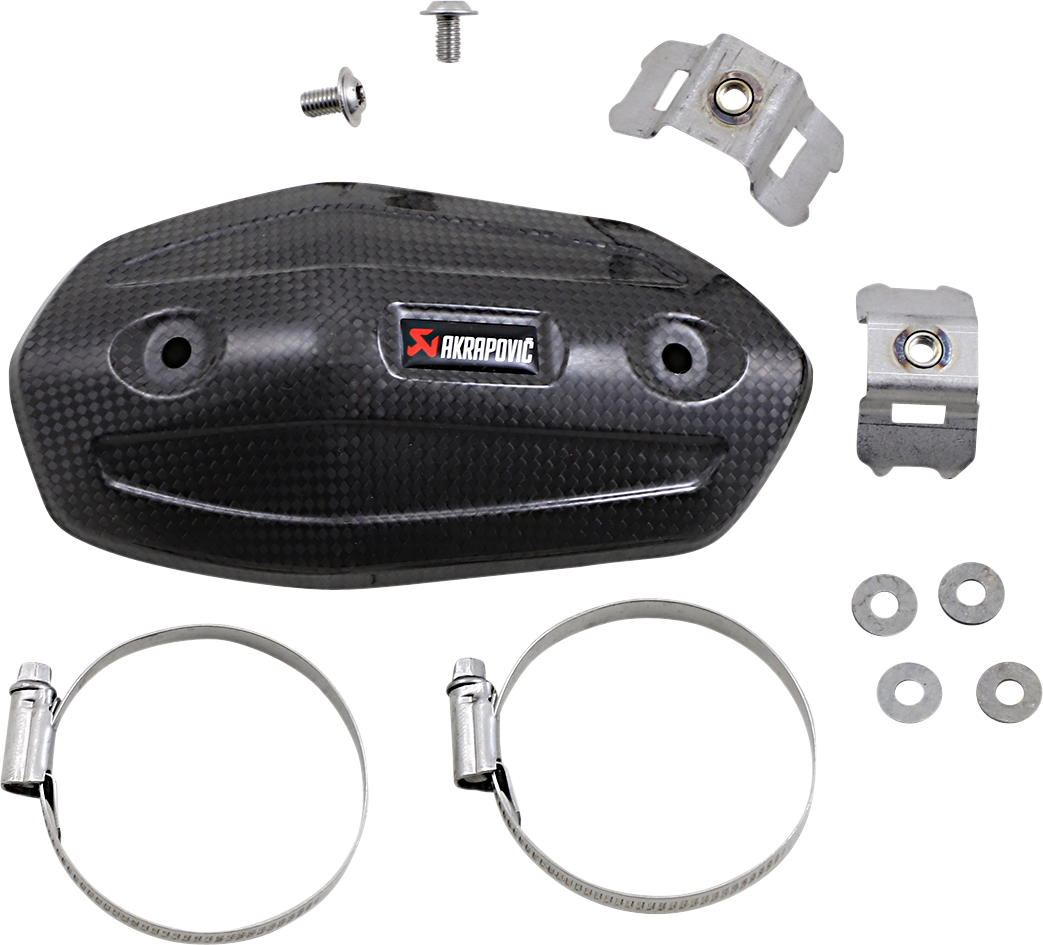 Akrapovic Heat Shield - Carbon Fiber