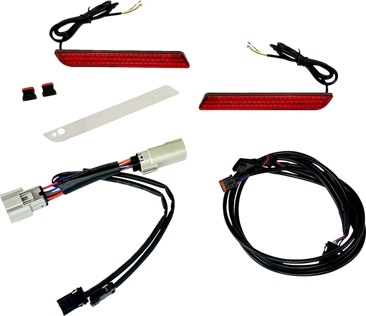 Custom Dynamics LED Reflector Light - Fender - Red
