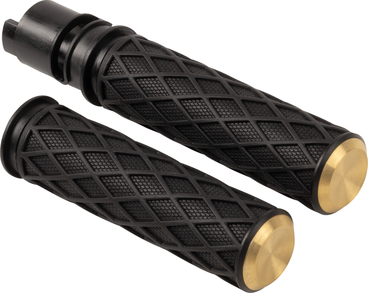 Arlen NESS Diamond Grips - TBW - Brass